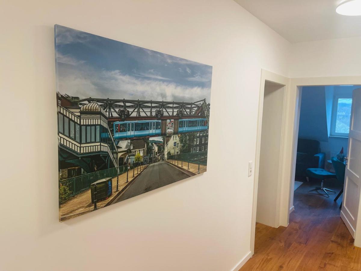 Ruhig-Nespresso-Netflix-Parken-Luxurioes Apartment Wuppertal Bagian luar foto