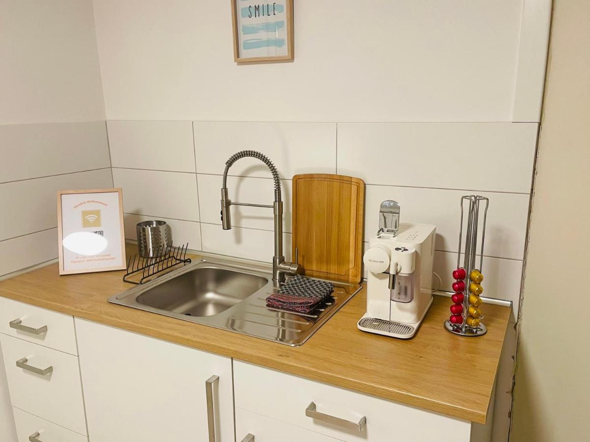 Ruhig-Nespresso-Netflix-Parken-Luxurioes Apartment Wuppertal Bagian luar foto