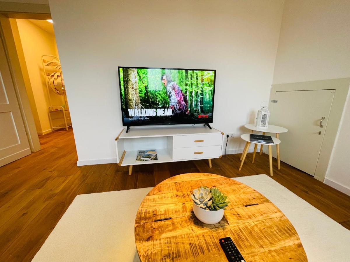 Ruhig-Nespresso-Netflix-Parken-Luxurioes Apartment Wuppertal Bagian luar foto