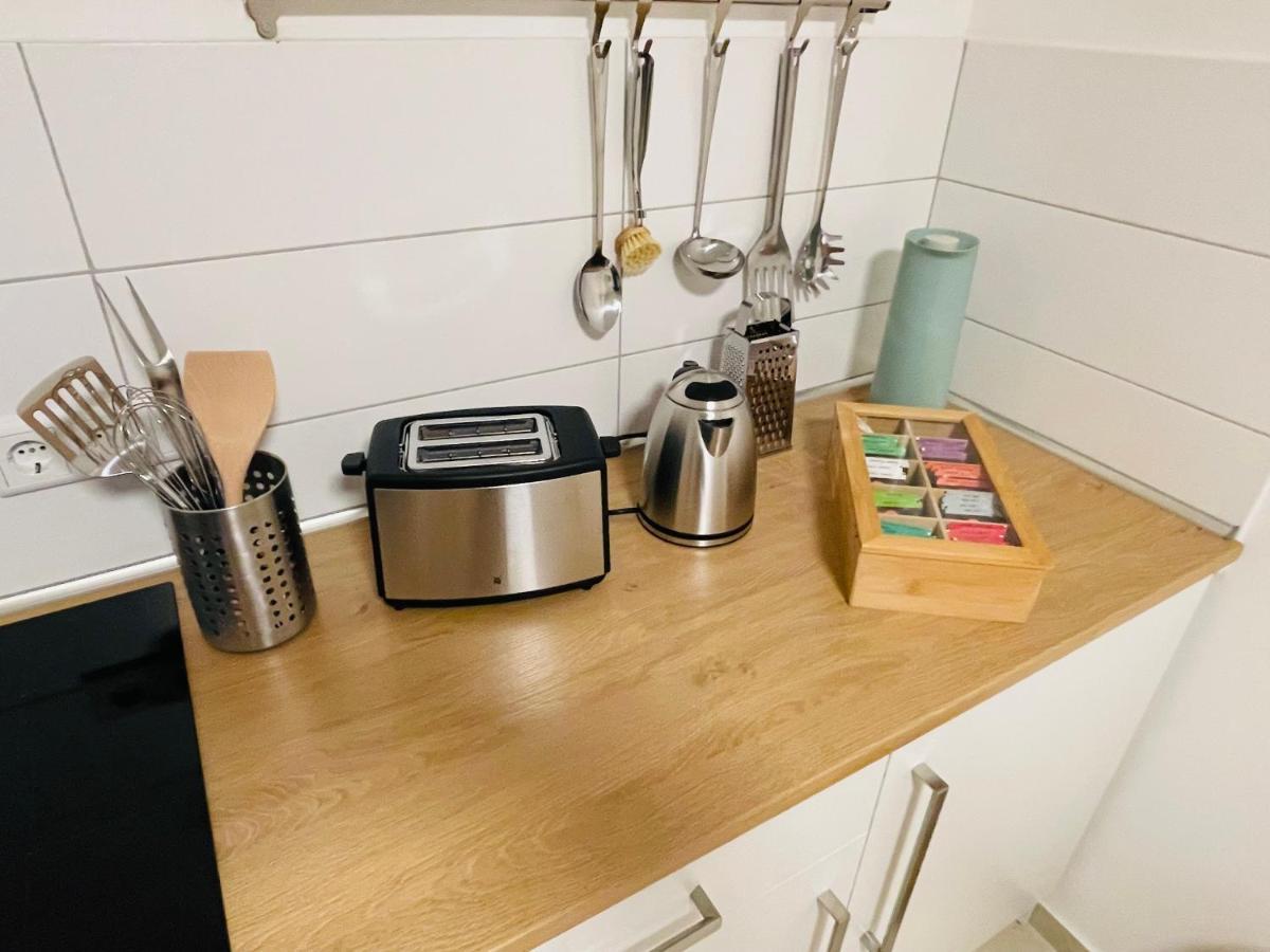 Ruhig-Nespresso-Netflix-Parken-Luxurioes Apartment Wuppertal Bagian luar foto