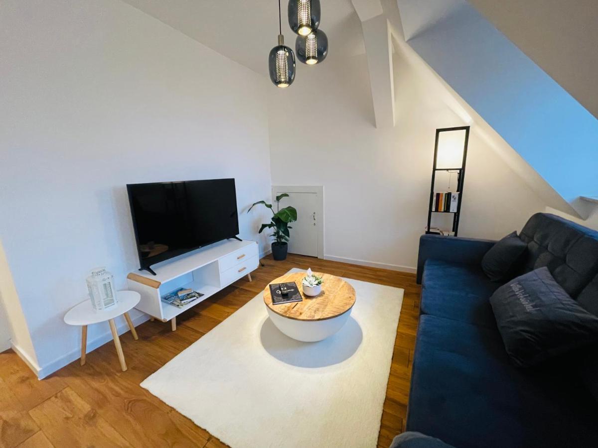 Ruhig-Nespresso-Netflix-Parken-Luxurioes Apartment Wuppertal Bagian luar foto
